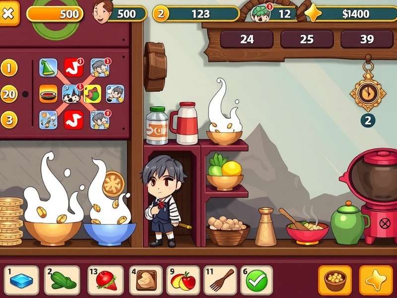 Kulcha Champions cooking interface